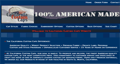 Desktop Screenshot of californiacustomcaps.com